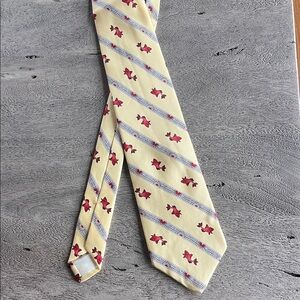 Vintage The Met Museum of Art Silk Tie | Koi Fish Print | 3.5” Classic Width